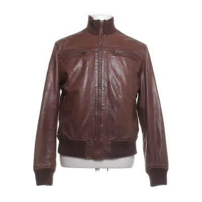 Leather jacket (Brown) from Bogie