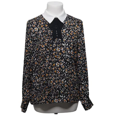 Blouse (Black, White, Yellow) from Dorothy Perkins