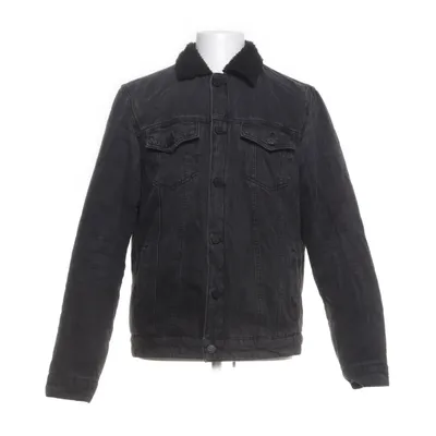Fodrad jeansjacka (Svart) från Only & Sons Bomull, Viskos