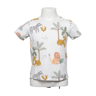 T-shirt (Hvid, Flerfarvet) fra Lindex Kids Bomuld