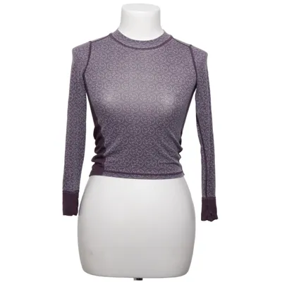 T-shirt à manches longues (Violet) de Engelsons Bambou, Élasthane