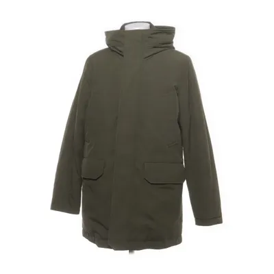Parka (Grøn) fra Uniqlo Akryl, Bomuld, Dun, Elastan, Fjer, Polyamid, Polyester
