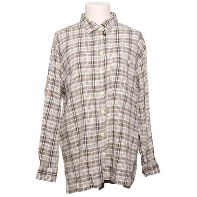 Chemise en flanelle (Gris, Blanc) de Usha Coton
