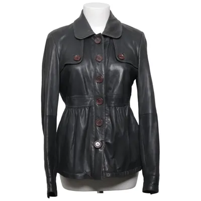 Veste en cuir (Tintin Leather Jacket) de 365 Sunshine Cuir