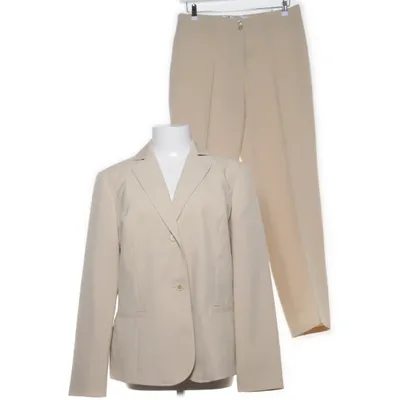 Kostym (Beige) från Biaggini Polyester, Viskos
