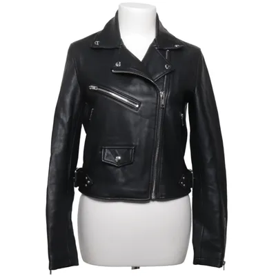 Biker jacket (Black) from Bershka