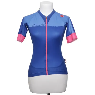 Cykeltröja (Blå, Rosa, Flerfärgad) från Castelli Elastan, Polyester