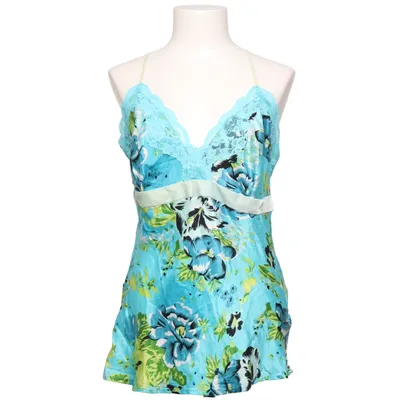 Pajama top (Blue, Multicolored) from Simple Wish Silk