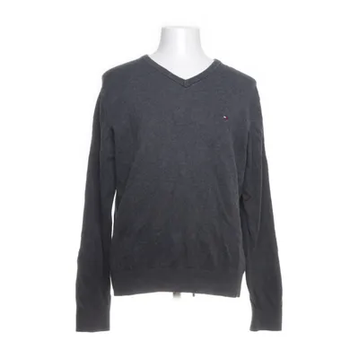 Pullover (Grijs) van Tommy Hilfiger Katoen, Kasjmier