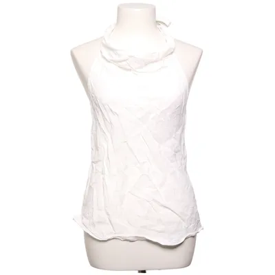 Neckholder Top (Weiß) von Arket Leinen, Viskose
