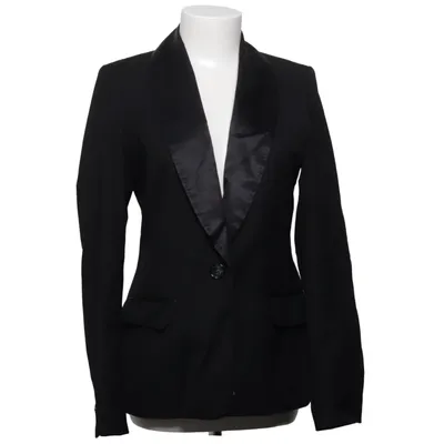 Smoking blazer (Zwart) van H&M Polyester, Viscose