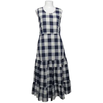 Dress (Blue, White) from JW Anderson x Uniqlo Cotton, Linen