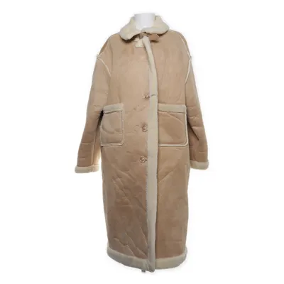 Shearlingjacka (Beige) från Golden Days Bomull, Polyester