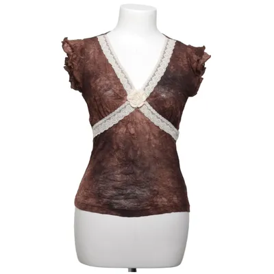 Top (Bruin, Wit) van Wet Seal Polyester
