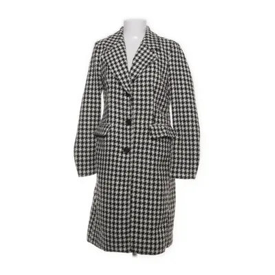 Coat (Black, White, Multicolored) from Senes Polyester, Wool