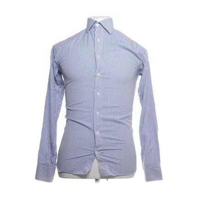 Shirt (Wit, Blauw) van The Shirt Factory Katoen