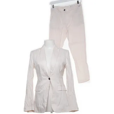 Jakkesæt (Beige) fra Tommy Hilfiger Linned, Viscose