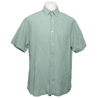 Kortärmad skjorta (Classic Fit) från Charles Tyrwhitt Bomull, Linne