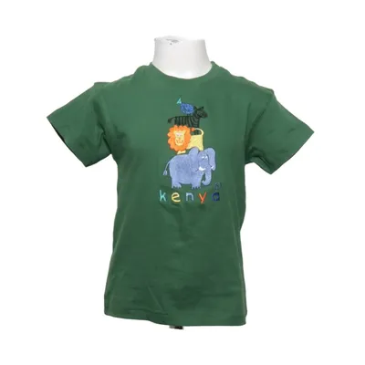 T-shirt (Grøn, Flerfarvet) fra One Way Bomuld