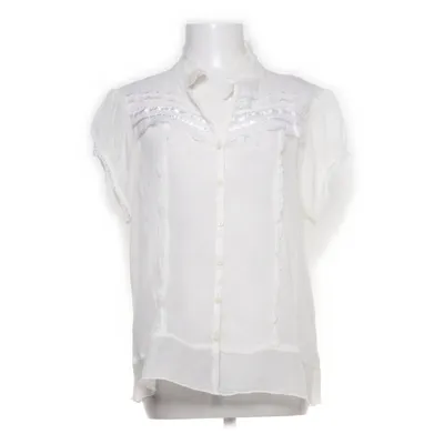 Kortärmad skjorta (Vit) från Papaya Polyester