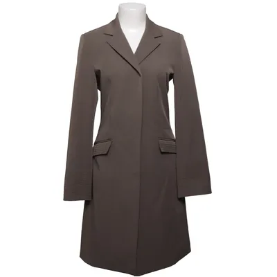 Manteau (Marron) de Hennes Élasthane, Polyester