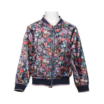Bomber jacket (Blue, Multicolored) from Nathalie Lété x H&M Polyester, Elastane