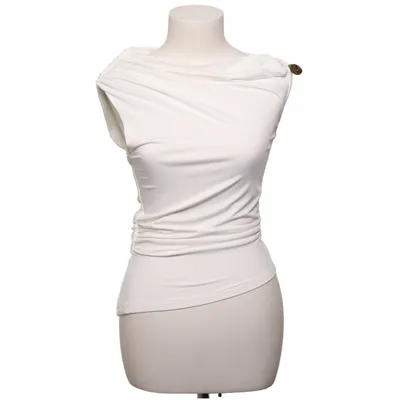 Top (Wit) van Peppermayo Elastaan, Polyester