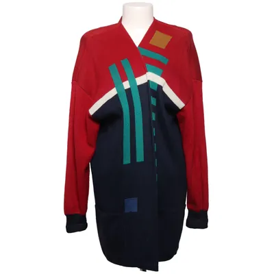 Cardigan (Bleu, Rouge, Multicolore) de Kriss Acrylique, Coton, Viscose