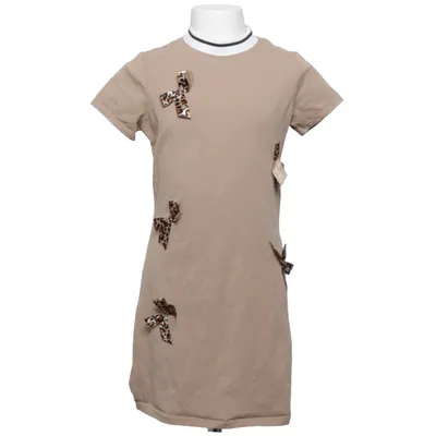 Jurk (Beige) van Dream Girl Katoen, Elastaan