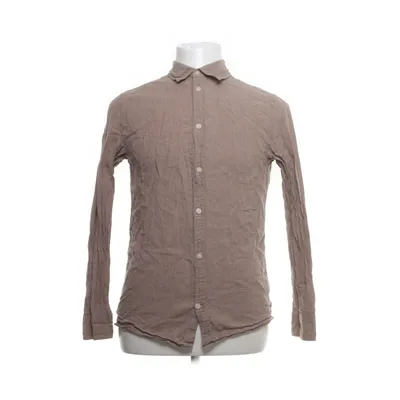 Skjorta (Beige) från H&M Man Linne, Bomull