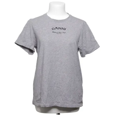 T-shirt (Grijs) van Ganni Organisch katoen