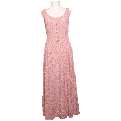 Maxi jurk (Roze) van Leana Mode Katoen