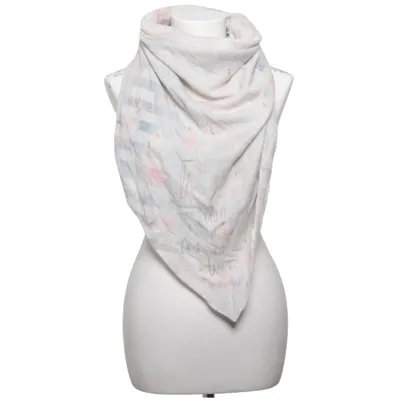 Sjaaltje (Wit, Meerkleurig) van Zwillingsherz Kasjmier, Polyamide, Viscose, Wol