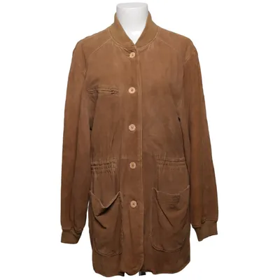 Veste en cuir (Marron) de Linea Cuir
