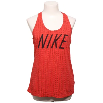 Débardeur de sport (Rouge, Noir) de Nike Coton, Polyester
