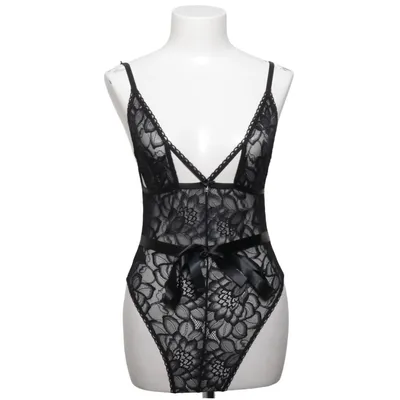 Body (Zwart) van Kissable Elastaan, Polyamide