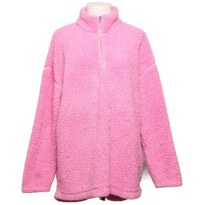 Fleecetrøje (Pcferna Ls Long Teddy Sweat Bc) fra Pieces Accessories Genanvendt polyester