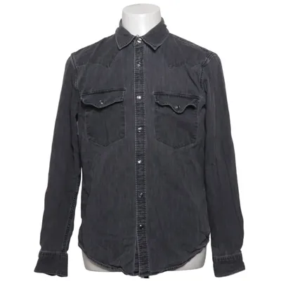 Jeansskjorta (Grå) från Abercrombie & Fitch Bomull