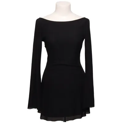 Kjole (Sort) fra Princess Polly Elastan, Genanvendt polyester