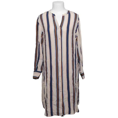 Jurk (Beige, Blauw, Bruin) van I Say Viscose