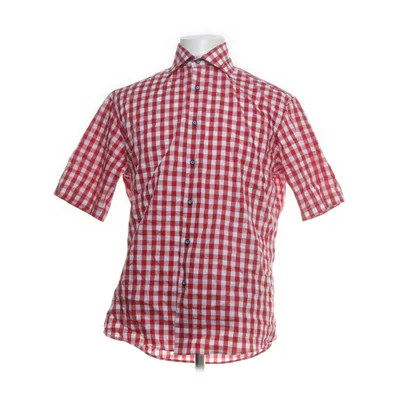 Kortärmad skjorta (Röd, Vit) från Seven Seas Bomull