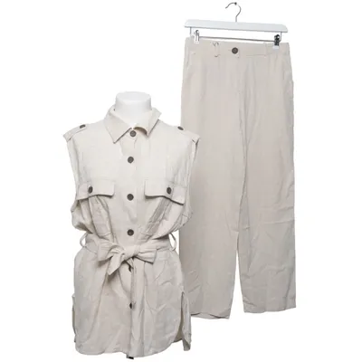 Set (Beige) van Zara Linnen, Viscose