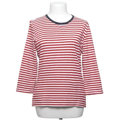 Lange mouwen shirt (Rood, Wit) van Polarn O. Pyret Katoen, Elastaan, Modal