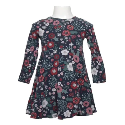 Dress (Blue, Red, White, Green) from Polarn O. Pyret Elastane, Organic cotton