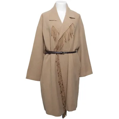 Cardigan (Beige) de Mango Suit Acrylique, Coton, Polyamide, Polyester, Viscose, Laine