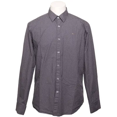 Shirt (Blue, White, Brown) from Roberto Verino Cotton