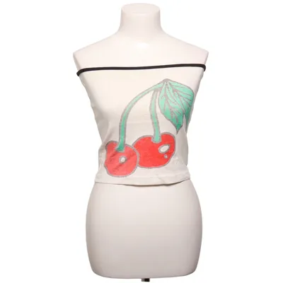 Top tube (Blanc, Rouge, Vert) de The Bureau Coton