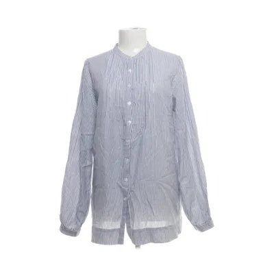 Blouse (Blue, White) from Frk. Cotton