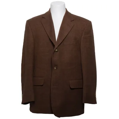 Kavaj (Brun) från Kingfield Polyester, Ull