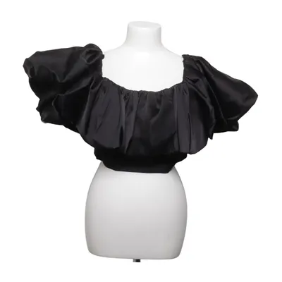 Crop top (Black) from H&M Elastane, Polyester